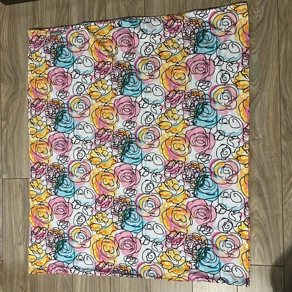 CC Itzy Ritzy's Nursing Happens Multi Colored Floral Sketch Infinity Scarf - Picture 3 of 8